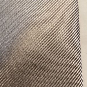 Unisex Dress Tie, Perry Ellis Portfolio, Silver Diagonal Stripe, 58”